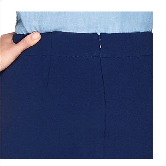 G.I.L.I. Milano Ponte Pencil Skirt with Lace Trim - Picture 4 of 8